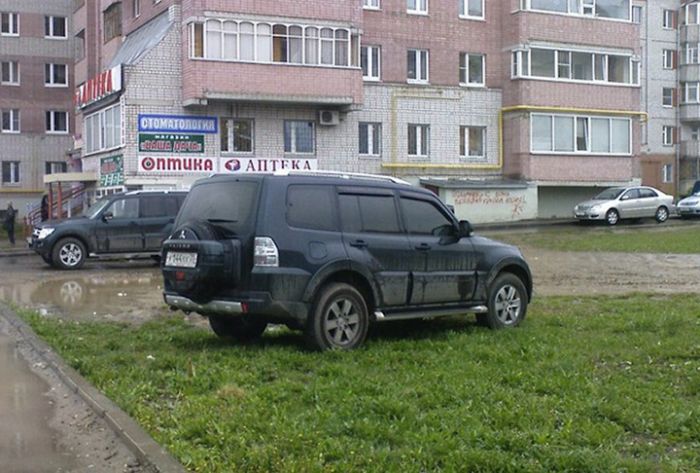 В Подмосковье могут увеличить штраф за парковку на траве до 5 тыс. рублей