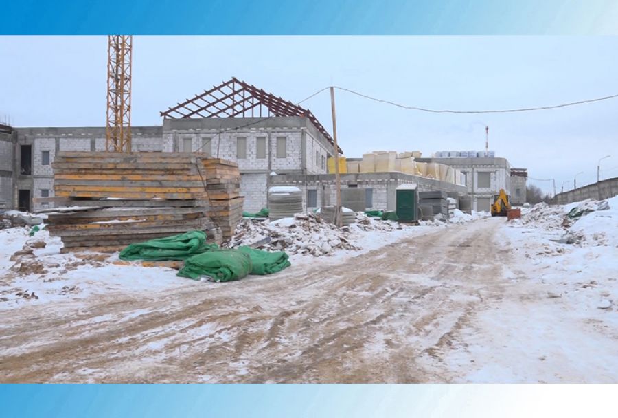 Продолжается строительство комплекса для выпускников ДДС