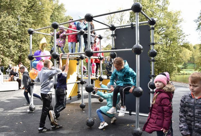Новую уникальную детскую площадку открыли в Сергиево-Посадском городском округе