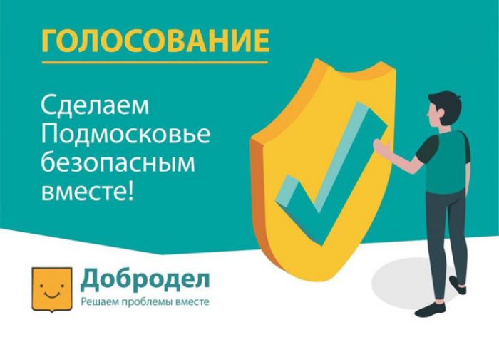 Определены победители голосования "Сделаем Подмосковье безопасным вместе"