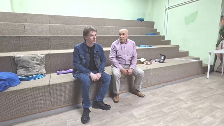 В гостях у Михаила Кривоносова
