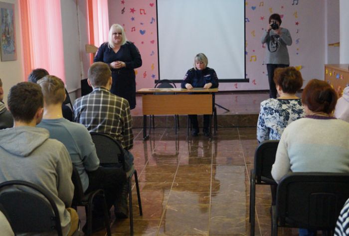 Полицейские провели профилактическую беседу со студентами