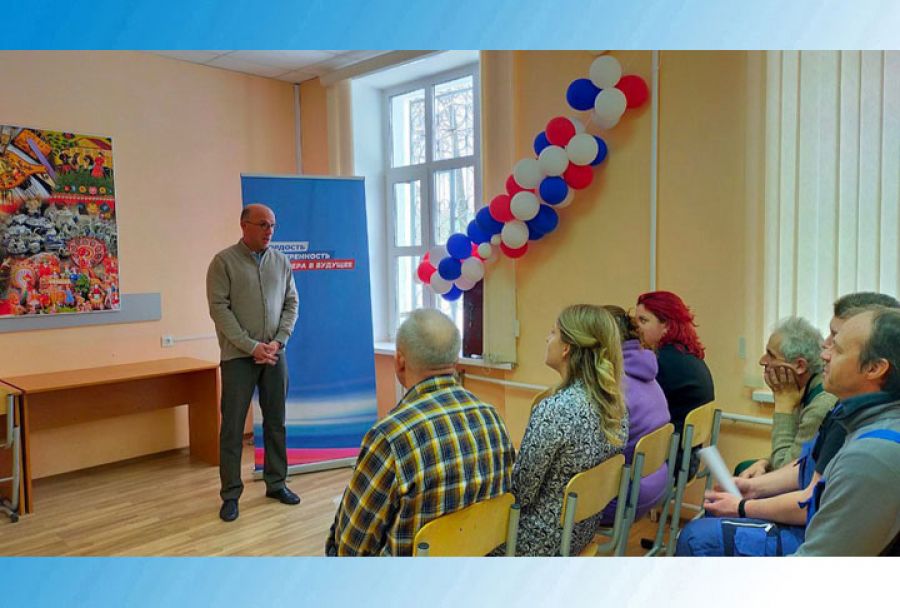 Тимофей Лагутин в ОДЦ «Октябрь»