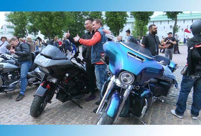 Открытие мотосезона в Сергиевом Посаде