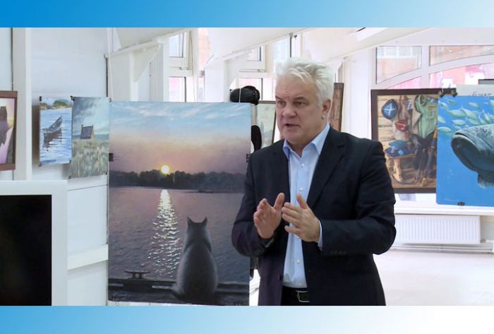 Выставка работ Анатолия Котенёва открылась на Северном