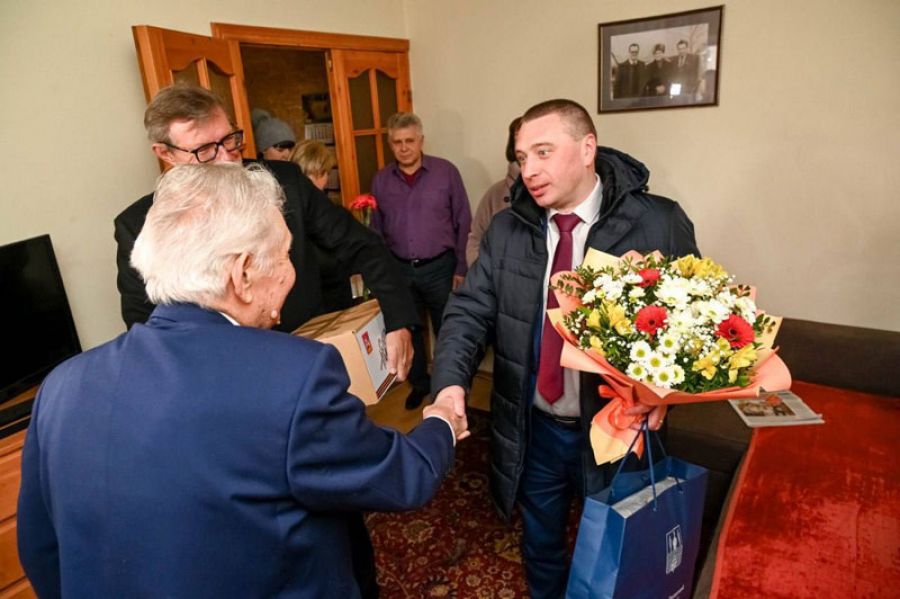 Дмитрий Акулов и Константин Негурица – в гостях у Дмитрия Константиновича Гончарова