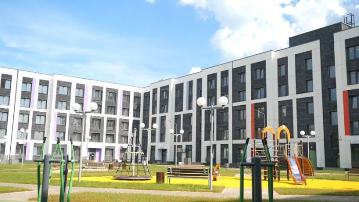 Новые дома скоро будут заселены