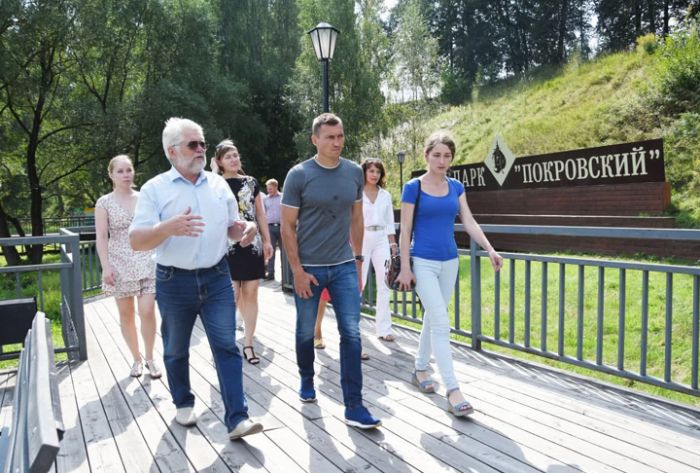Перспективы развития историко-культурного ландшафтного парка &laquo;Покровский&raquo; обсудили с депутатом Мособлдумы Александром Легковым