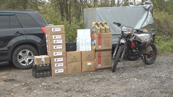 Очередная партия гуманитарной помощи отправлена на передовую