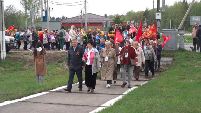 Торжественный митинг в Мостовике