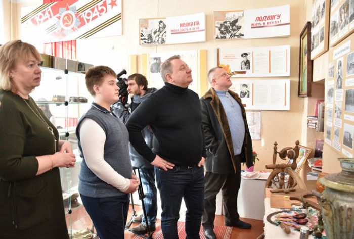 Глава Сергиево-Посадского округа посетил уникальный краеведческий музей в Краснозаводске