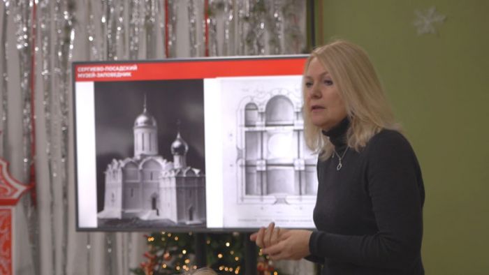 В лектории &laquo;Под крышей&raquo; Татьяна Токарева рассказала о Троицком соборе
