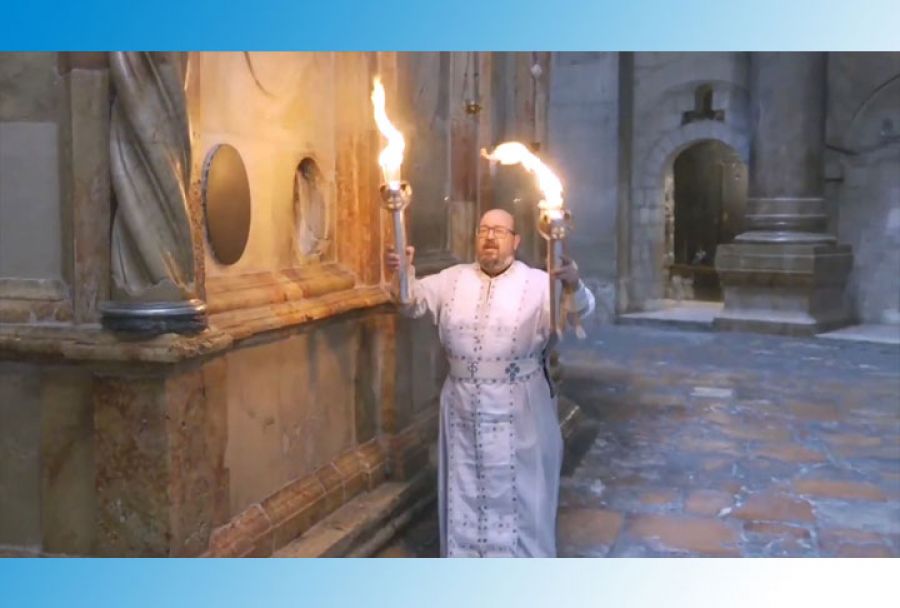 В этом году празднование Пасхи прошло необычно