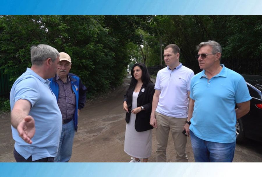 Благоустройство города. Стадион «Темп»