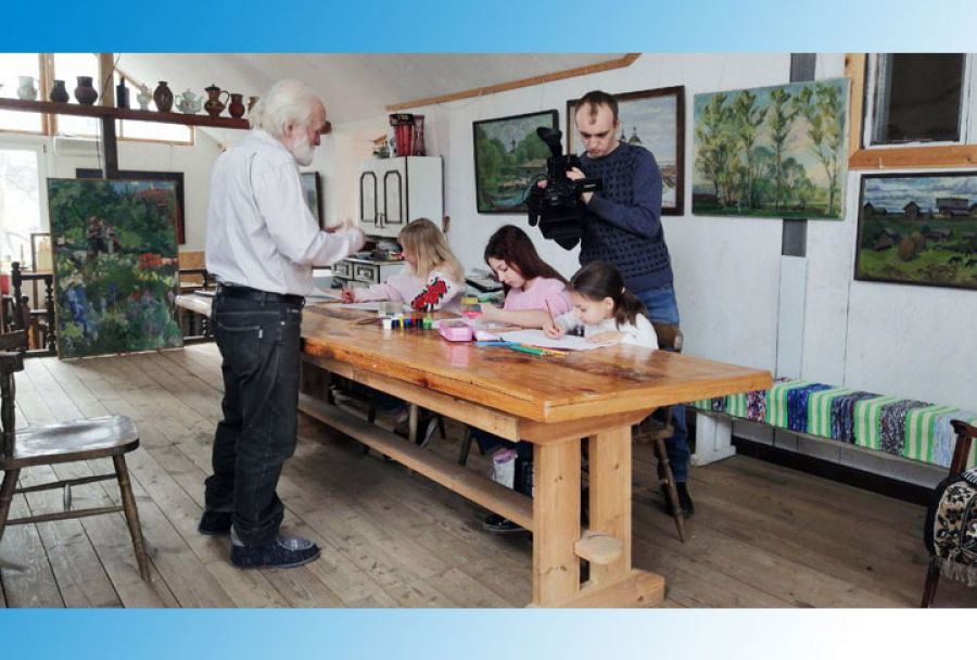 Мастер-класс у Виктора Багрова