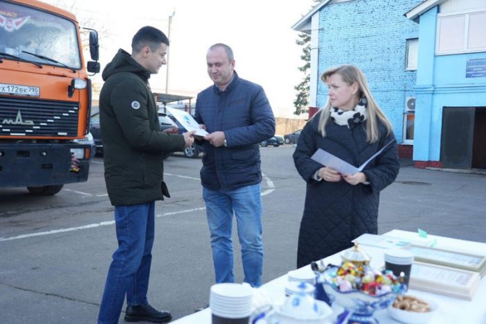 Работников дорожного хозяйства Сергиево-Посадского округа поздравили с профессиональным праздником