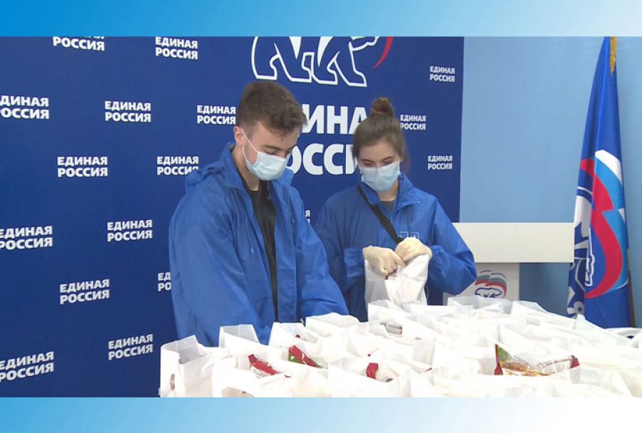 Сладкое «спасибо» для медиков