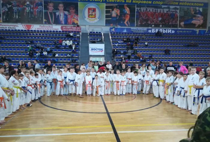 Спортсмены из Сергиева Посада завоевали призовые места на соревнованиях по киокушинкай карате