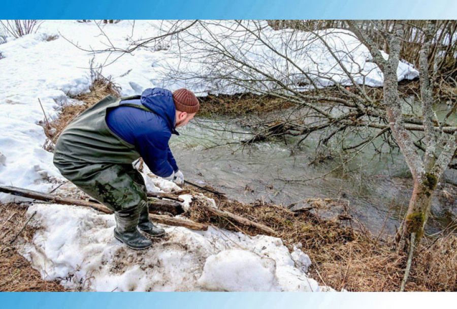 В Сергиевом Посаде прошёл субботник по расчистке русла Торгоши