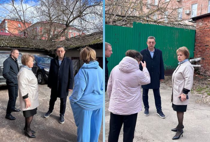 Ольга Дударева и Александр Тиханов &ndash; на ул.Карла Маркса