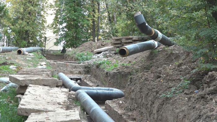 Теплотрассы округа приводят в порядок