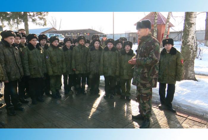 Тематическая экскурсия для кадетов