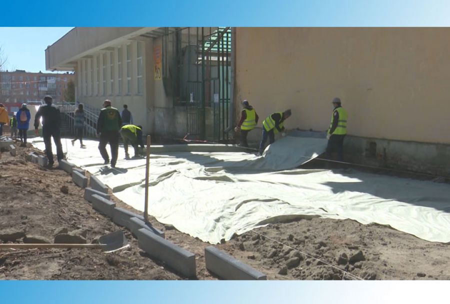 Благоустройство в Пересвете