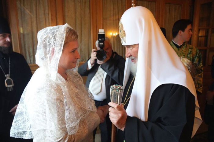 Патриарх Московский и всея Руси Кирилл благословил Оксану Ероханову на служение Сергиево-Посадскому округу