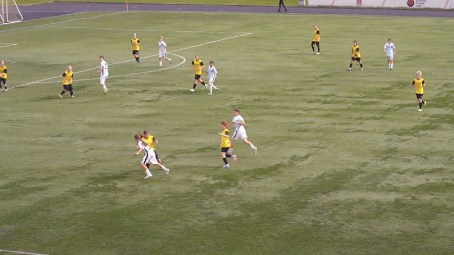 На &laquo;Луче&raquo; прошёл 6-ой тур Первенства МО по футболу среди девочек до 15 лет