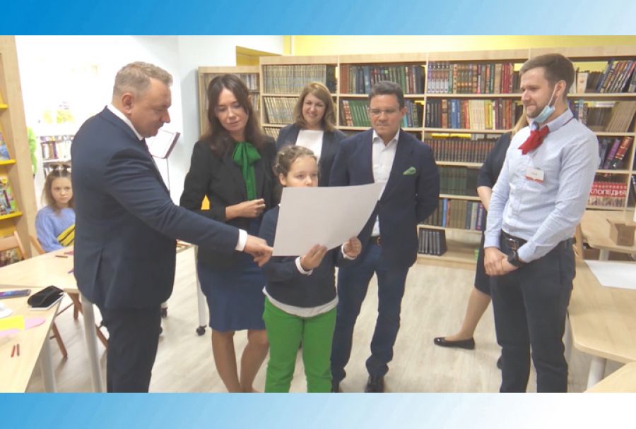 Библиотека имени А.С. Горловского открылась после реконструкции