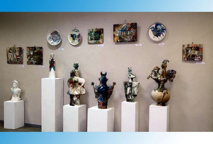 Выставка Галины Одинокой и ее учеников открылась в Доме художника